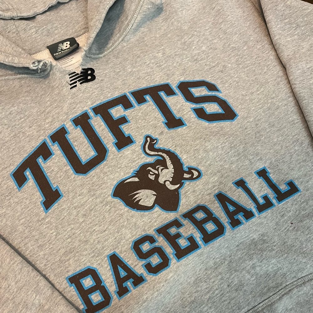 Tufts Baseball Hoodie (team issue) Sz XL